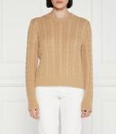 Свитер шерстяной Marc Cain Regular Fit, коричневый - фото