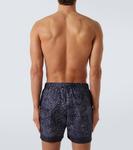 Напечатанные плавки Dries Van Noten, Navy - фото 3