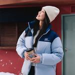 Пуховик унисекс Universe Sky Purple Skechers, Universe Sky Purple/027F - фото 8