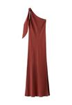 Платье Mango Maxi dress, Bordeaux - фото 5