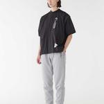 And Wander Gramicci X Patchwork Wind Tee 'Black' - фото 9