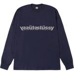 Футболка FW25 MIRROR LS унисекс Stussy, черный - фото 3