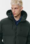 Куртка PULL&BEAR Winter jacket, Dark Green - фото 4