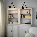 Настольный/настенный светильник, черный SKURUP IKEA - фото 6