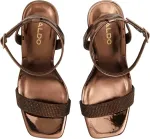 ALDO womens Diedra, бронза - фото 4