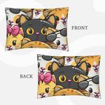 Pevtufa Наволочка с принтом кота Cute Cat Cartoon1 - фото 3