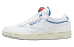 Обувь для скейтбординга Reebok Club C унисекс, White/Blue - фото