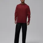 Jordan Спортивный свитер мужской бордовый - фото 4