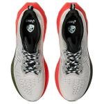 Кроссовки Asics Novablast 4 TR Red Snapper, серый/красный - фото 5