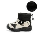 Детские ботинки Детские белые Jeep, слоновая кость/черный - фото