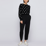 HUGO BOSS Свитер женский черный - фото 4