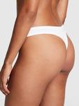 Хлопковые трусики-стринги Pink, smooth optic white - фото 2