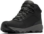 Columbia Mens Newton Wander Leather, Black/Grill - фото 4