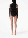 Короткие шорты с завышенной талией Maccapani, черный - фото 3