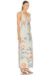 Платье миди Roisin Halter Sir., Bloom Floral - фото 2