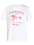 Футболка с принтом херувима Fiorucci, белый - фото