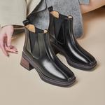 Ботинки Челси женские Gemeiq, коричневый - фото 6