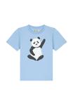 Футболка с принтом PANDA Watapparel, цвет blue soul - фото