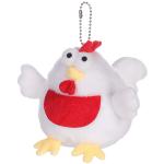 Плюшевый кулон курица-несушка высота 14см Le Jil - фото
