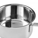 Ковш с крышкой Ikea Hemkomst, 18 см, 2 л, серебристый - фото 3