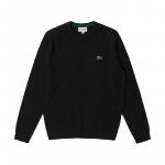 Свитер мужской черный LACOSTE - фото