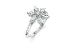 Swarovski Искусственный хрусталь кольца Women's White Gold-Plated - фото 3