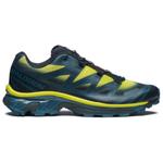 Кроссовки SALOMON XT-6 Skyline Carbon Sunny Lime, синий/желтый - фото 2