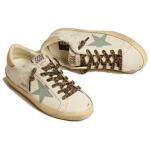 Кроссовки Golden Goose Super-Star Leather Sneakers, бежевый - фото 4