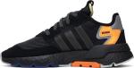 Кроссовки Adidas Nite Jogger 'Black Carbon', черный - фото 4