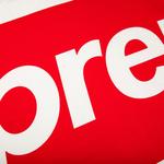 Толстовка Supreme Big Logo Hooded Sweatshirt 'White', белый - фото 4