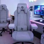 Игровое кресло Arozzi, Vernazza Soft Fabri, Light Grey / Светло-серый - фото 7