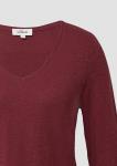 Лонгслив s.Oliver, Wine red - фото 3