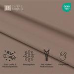 Постельное белье Carpe Sonno коричневый, 155/220 см - фото 3