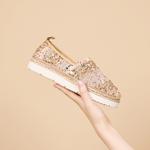 Эспадрильи женские Joy&Mario, цвет Champagne - фото 26