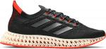 Кроссовки Adidas 4DFWD 'Black Solar Red', черный - фото