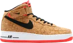 Кроссовки Nike Air Force 1 Mid 'Cork', загар - фото 2