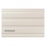 Внешний диск SSD Samsung T7 Shield, 1ТБ, бежевый - фото