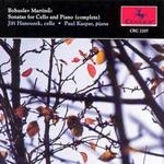 CD диск Martinu / Bohuslav: Sonata 1 for Cello & Piano - фото