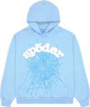 Худи Sp5der Web Hoodie 'Sky Blue', синий - фото 2