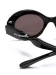 Balenciaga Eyewear солнцезащитные очки в круглой оправе, черный - фото 3