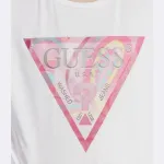 Футболка стандартного кроя Guess, белый - фото 4