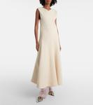 Платье макси Мелли букле Khaite, Natural - фото 2