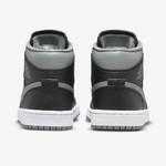 Кроссовки Nike Air Jordan 1 Mid, белый/серый/черный - фото 5