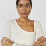 Серьги Tous Lure Long, позолоченное серебро/серебро - фото 6