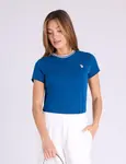 Футболка U.S. Polo Assn Ringer Neck Trim, синий - фото