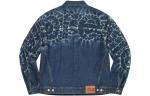 Куртка Supreme Shibori Denim, синий - фото 3