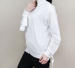 Куртка cuff stand collar casual jacket white Puma, белый - фото 4