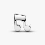 Шарм Pandora Music Note Mini, серебро - фото 2