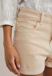 Джинсовые шорты WE Fashion, бежевый - фото 4