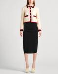 Юбка миди Lanvin, черный - фото 2